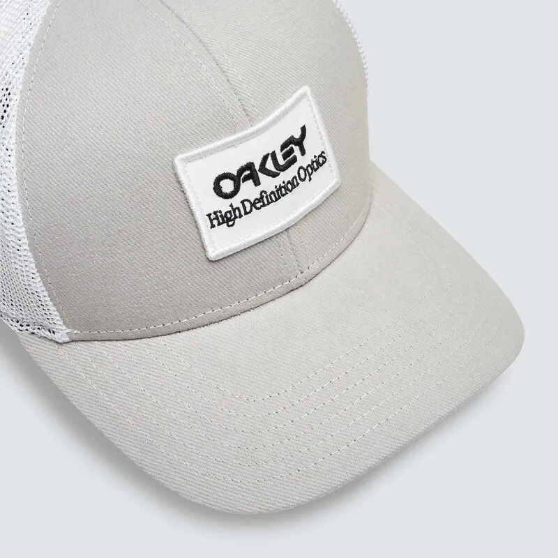 Casquette OAKLEY B1B HDO patch trucker - Gris - piecemotoquad