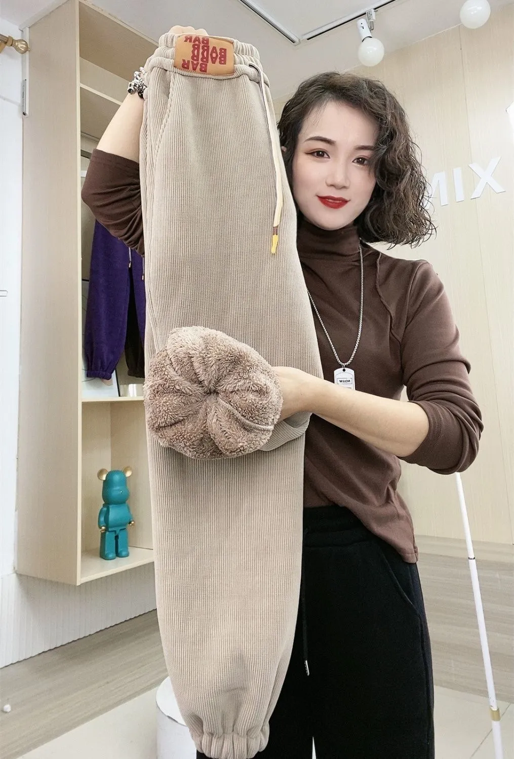 Chloe - Pantalon en peluche extra chaud