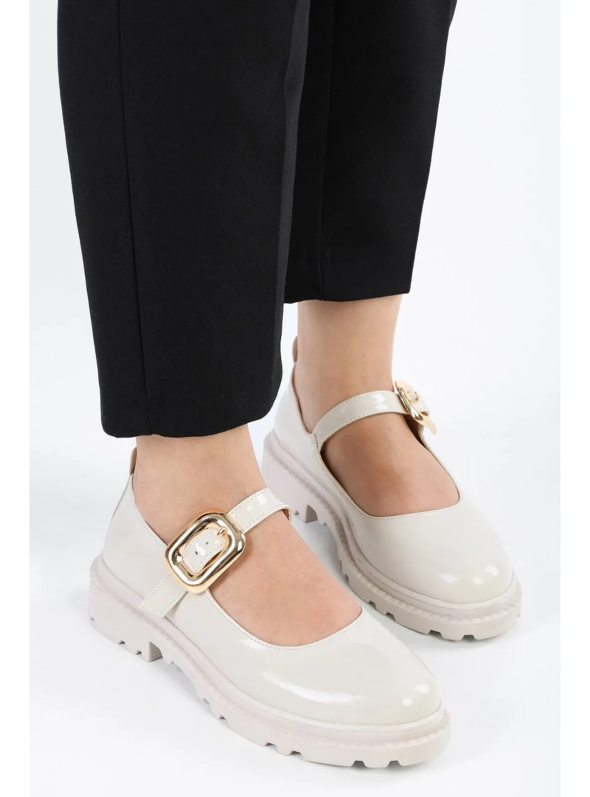 Flat - 250gr - Beige - Flat Shoes