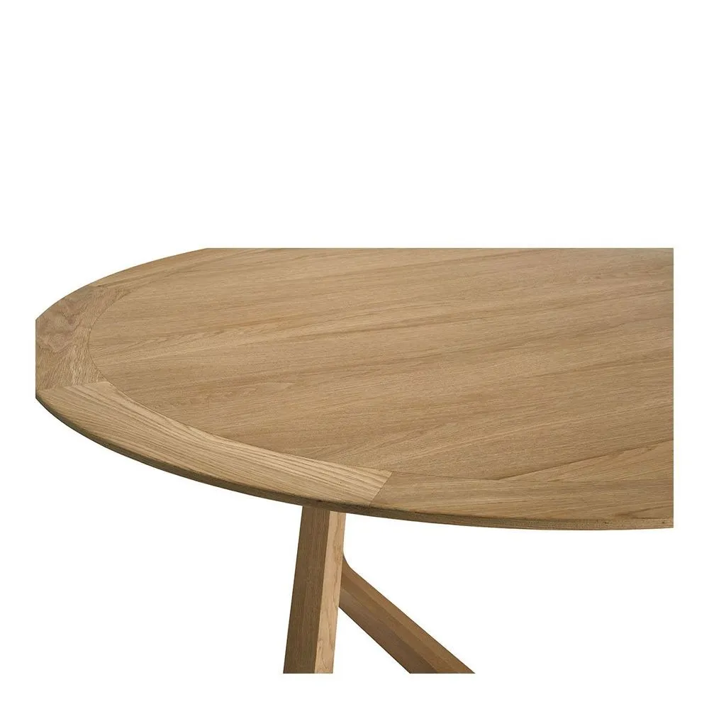 Maxine round light oak table - ø 150 cm