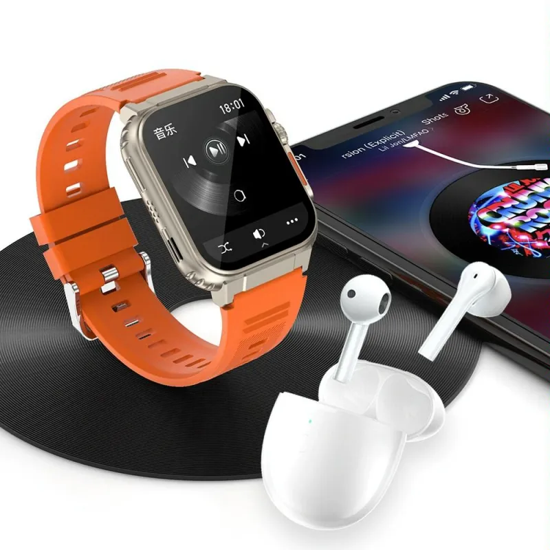 Montre Connectée IP68 Étanche Bluetooth Santé