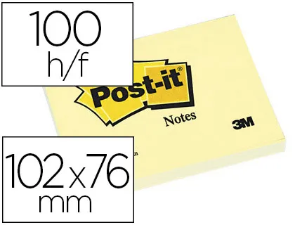 POST-IT N°657 76X102MM