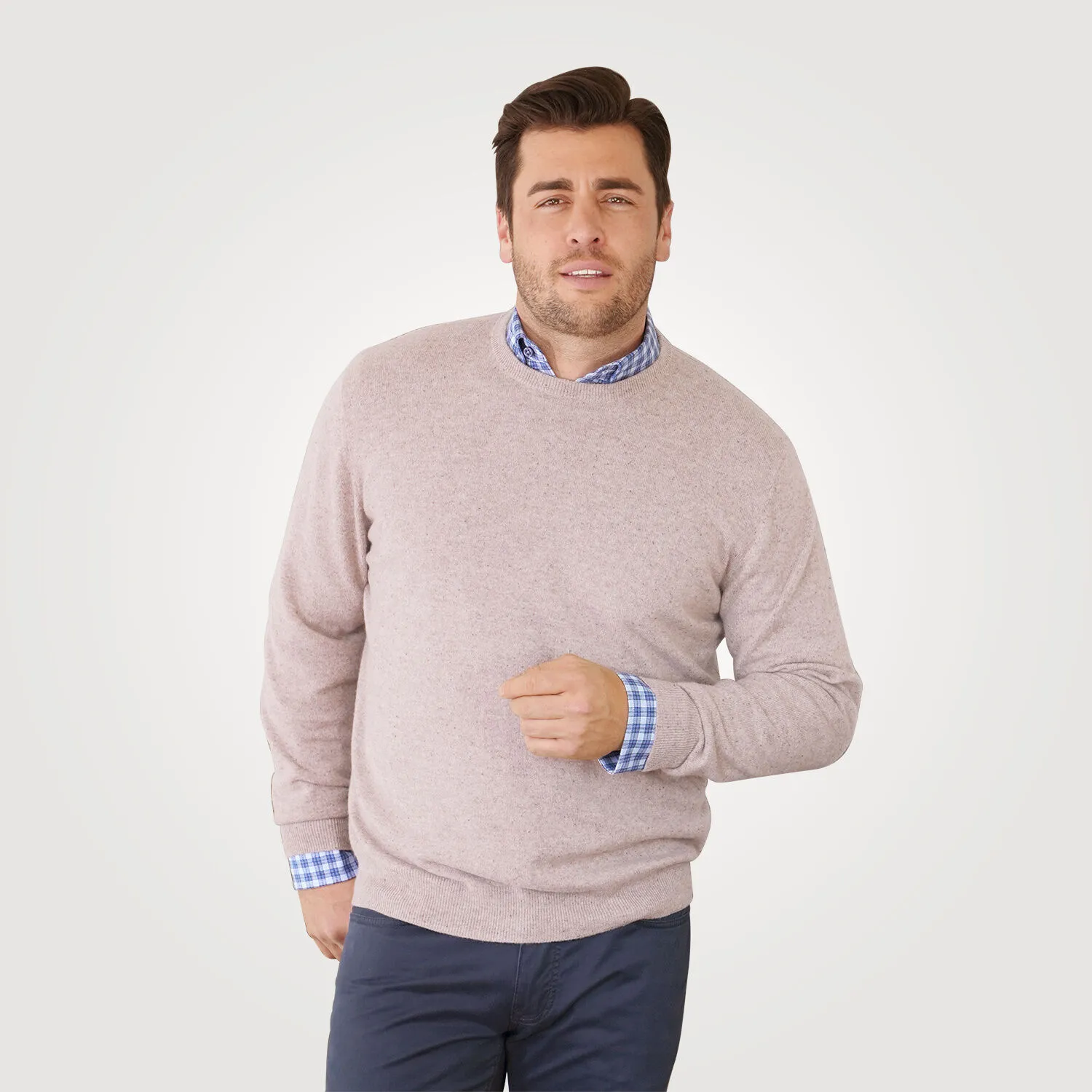 Pull-over hommes en cachemire certifié GOTS ⋆ Lehner Versand