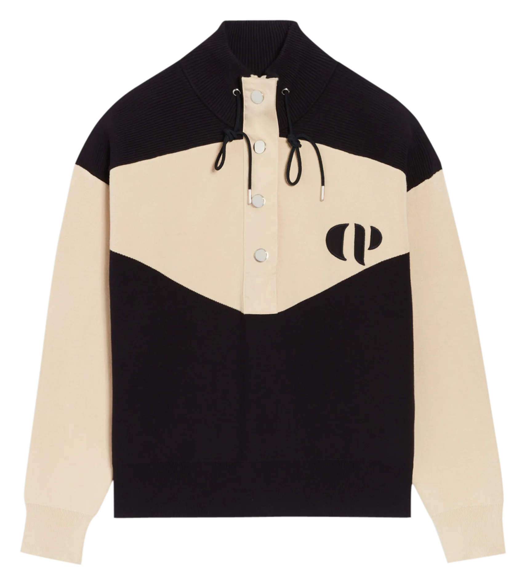 SWEAT COL MONTANT - CLAUDIE PIERLOT pour FEMME | Printemps